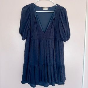 Altar'd State Navy Mini Dress